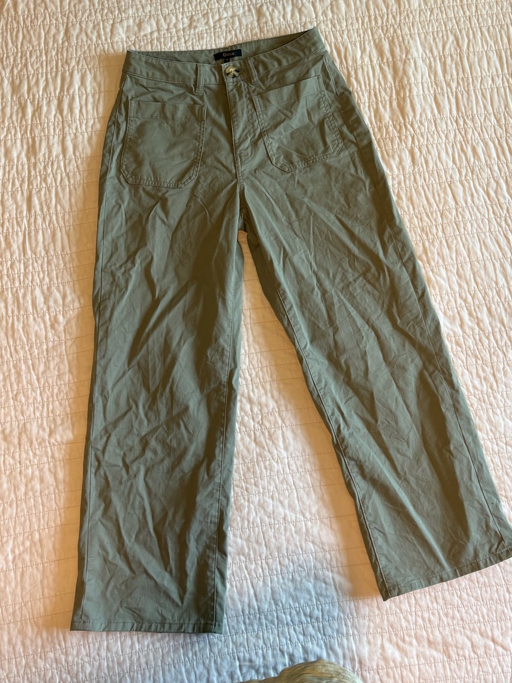 Quince Stretch Cotton Chino Patch Pocket Pants